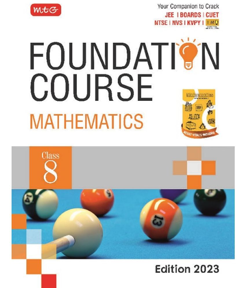     			Mathematics Foundation Course for JEE/Olympiad : Class 8