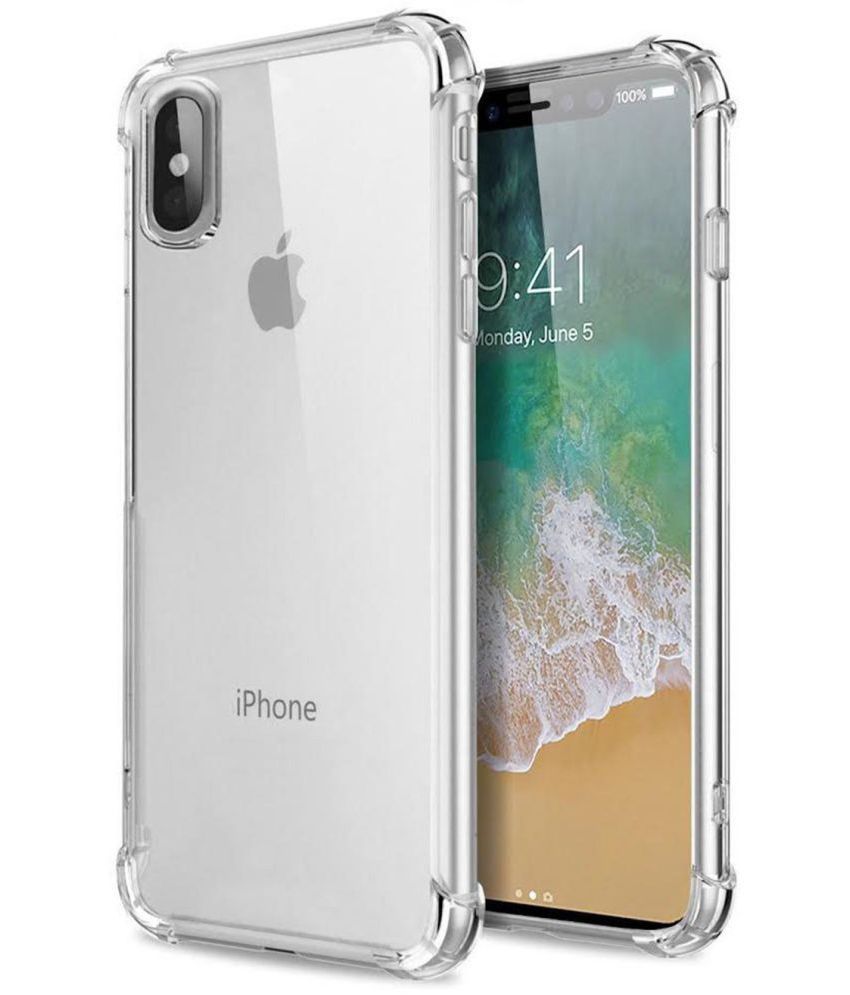     			Spectacular Ace - Transparent Silicon Bumper Cases Compatible For Apple iPhone X ( Pack of 1 )