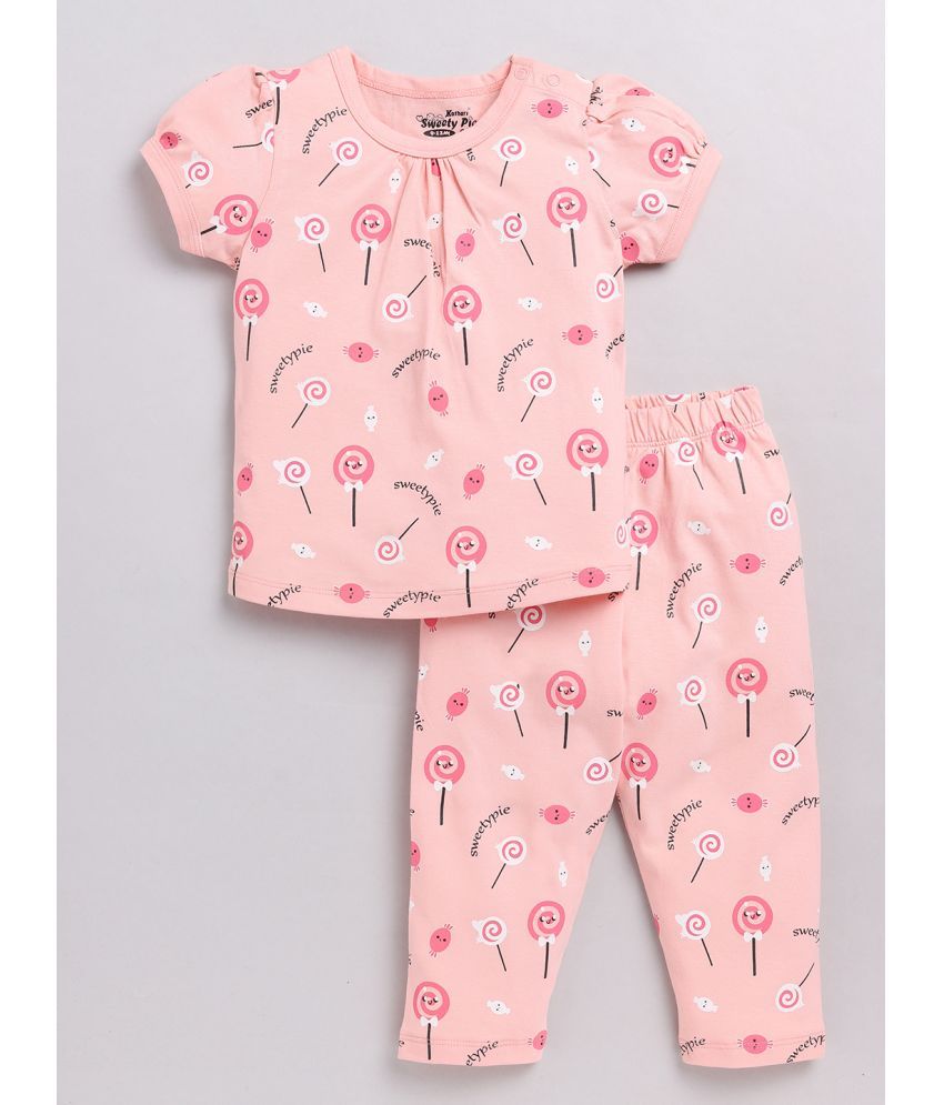     			Sweetie Pie 100% Cotton Nightsuits for Inafnts