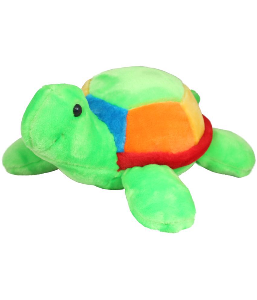     			Tickles Colourful Tortoise Stuffed Soft Plush Animal Toy for Kids (Color:Multi-Color Size: 35 cm)