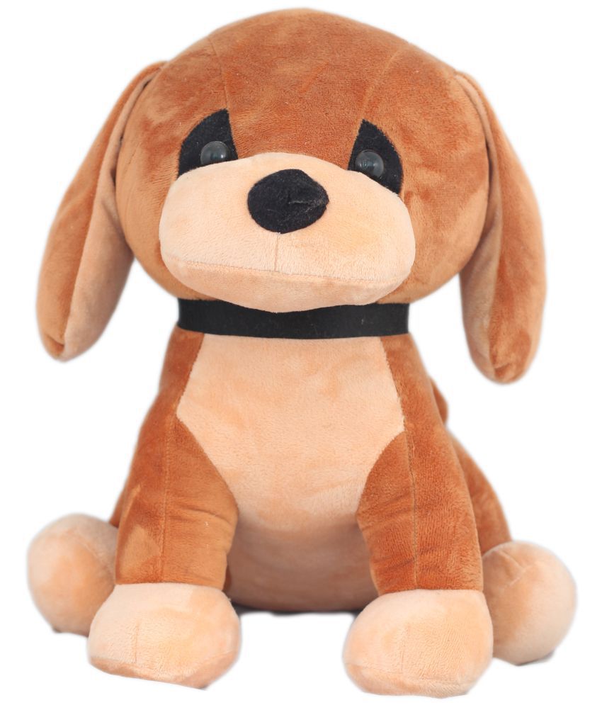     			Tickles Cute Dog Soft Stuffed Plush Toy for Kids Boys & Girls Home Decoration (Color: Brown Size: 35 cm)