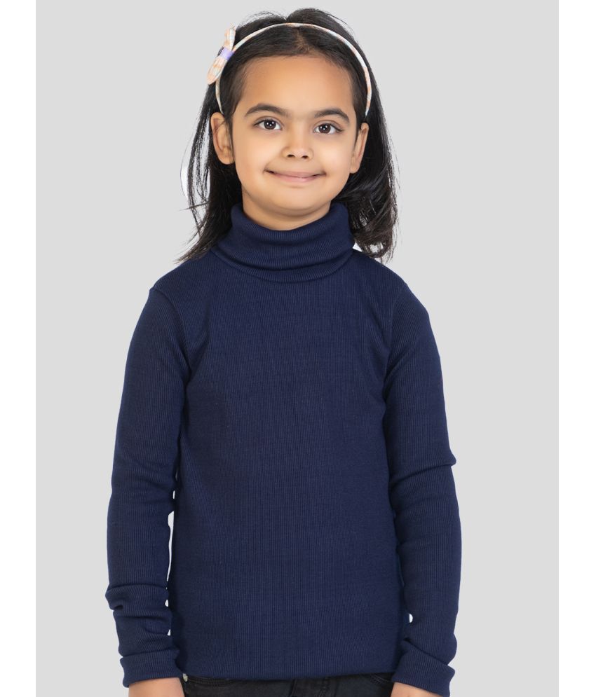     			YHA Single Girls Fleece Sweatshirt ( Navy )