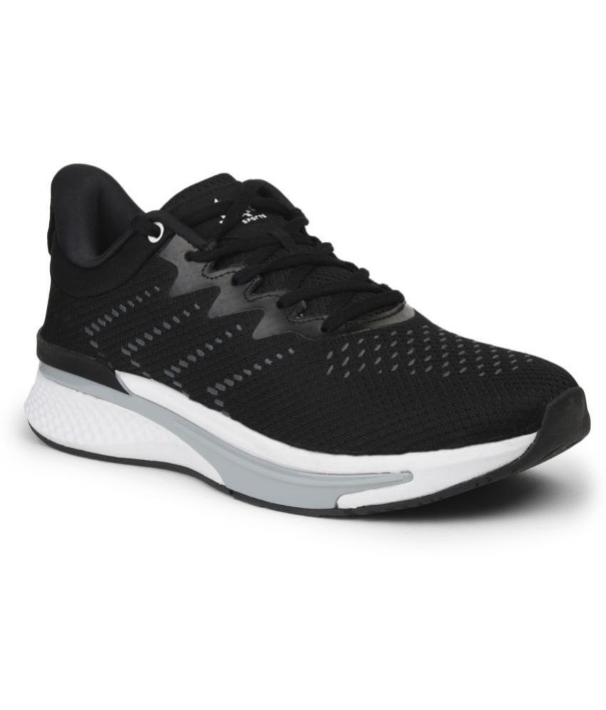 JQR - VISIT Black Men's Sports Running Shoes