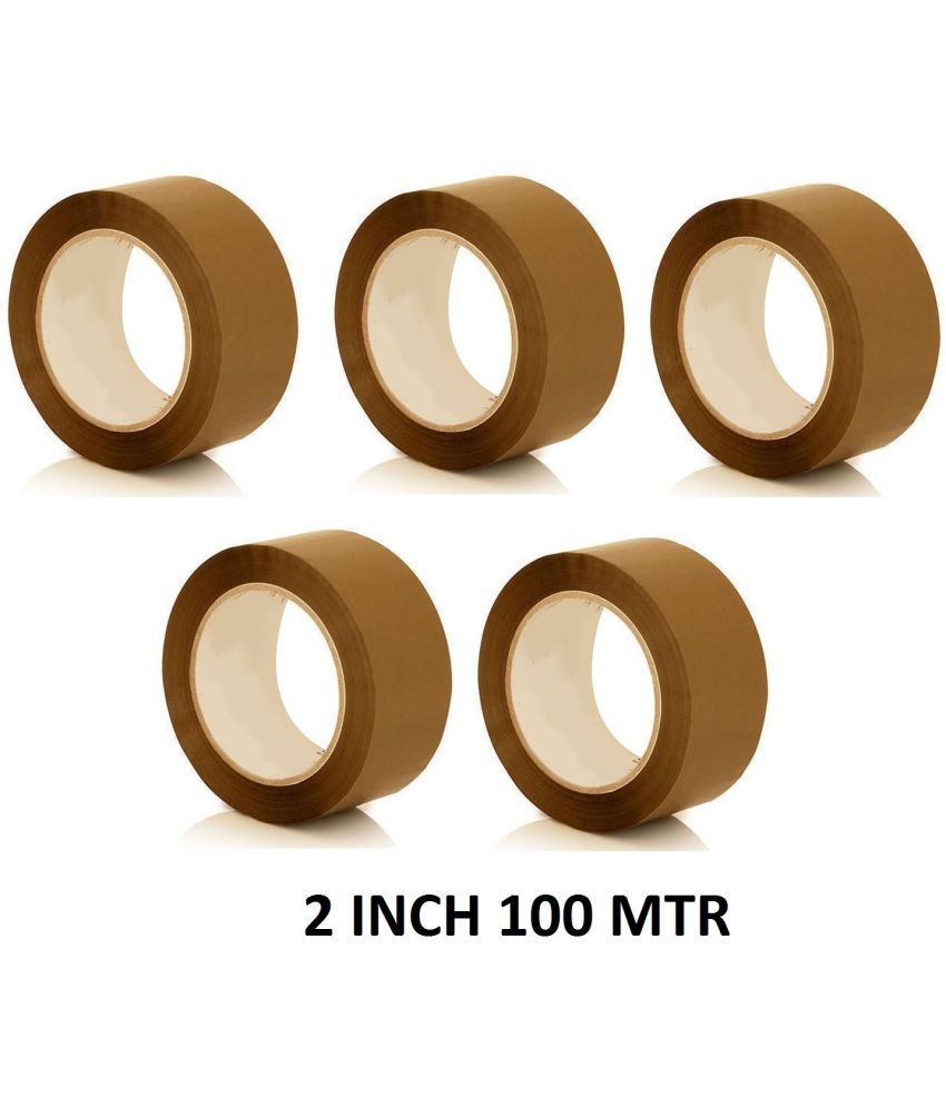     			Toss - Brown Single Sided Cello Tape ( Pack of 5 )