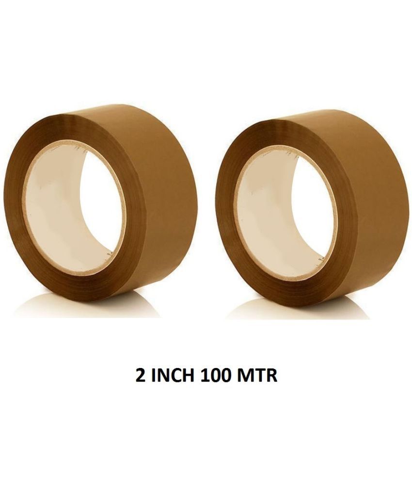     			Toss - Brown Single Sided Cello Tape ( Pack of 2 )