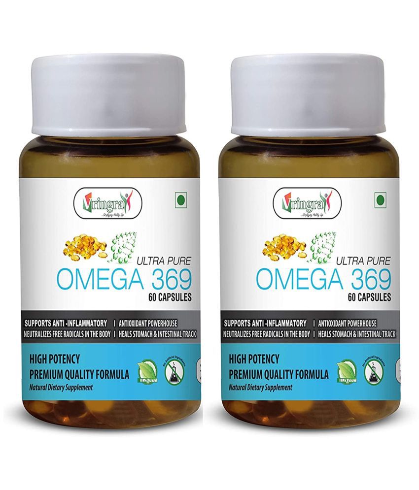 Vringra - Omega Fatty Acids Capsule ( Pack of 2 )