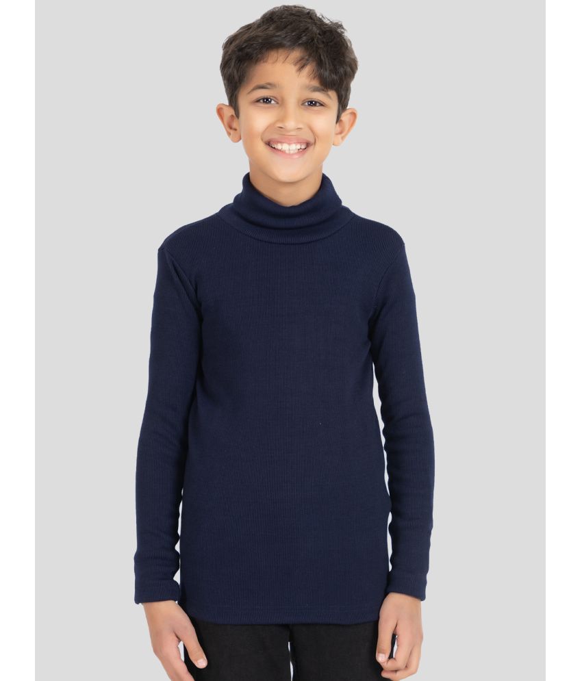     			YHA Pack of 1 Boys Woollen Blend Pullover Sweater ( Navy )