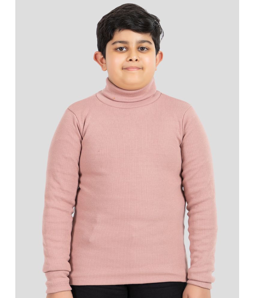     			YHA Pack of 1 Boys Woollen T-Shirt ( Pink )