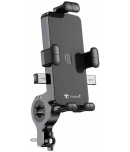 Tantra S15A Mobile Holder for Bikes One Touch Technology Bike Mobile Holder for Maps and GPS Navigation, 360 Rotation, Firm Griping, Anti Shake Phone Holder (Handlebar Mount)