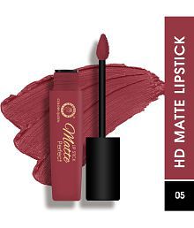 Colors Queen Matte Perfect Liquid Lipstick, Non Transfer &amp; Waterproof Liquid Lipstick For Women (Pomegranate Pink)
