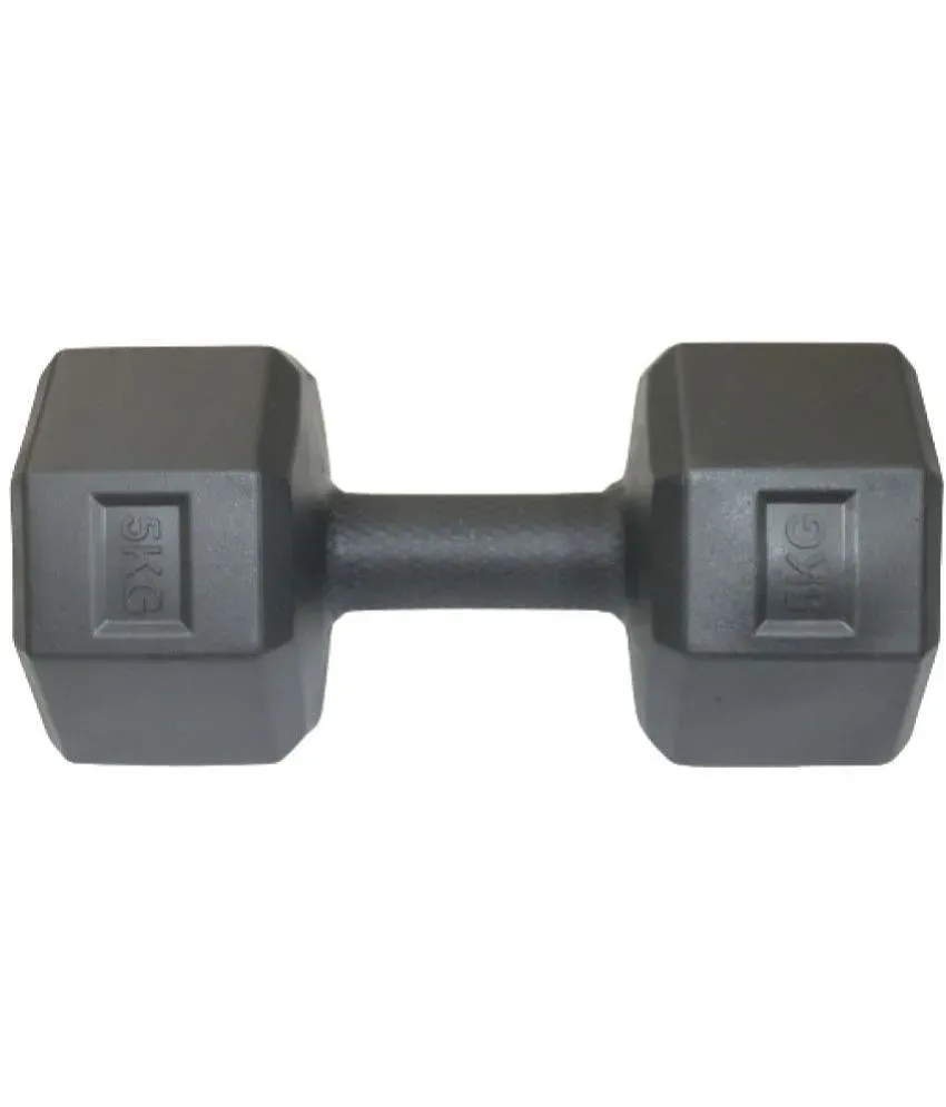 ASU FIT Iron 5 kg Fixed Hex Dumbbell Buy Online at Best Price