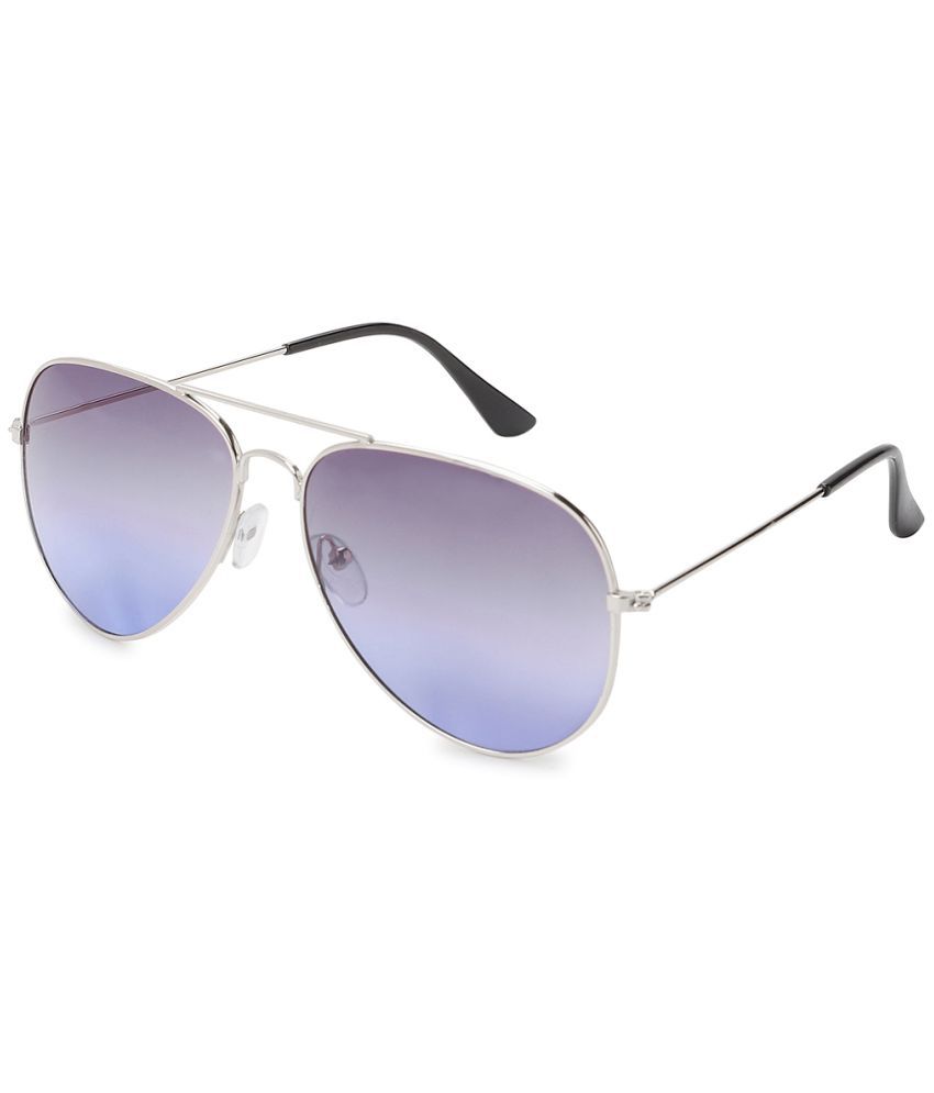     			Style Smith - Silver Pilot Sunglasses ( Pack of 1 )