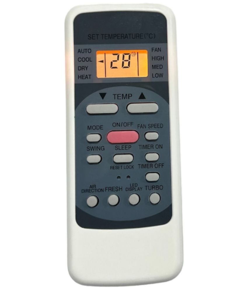     			Upix 12 (with Backlight) AC Remote Compatible with Croma AC