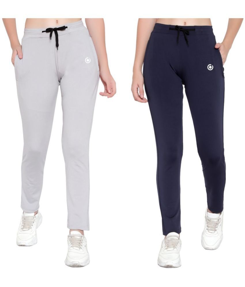     			Diaz - Multi Color Polyester Women's Cycling Trackpants ( Pack of 2 )