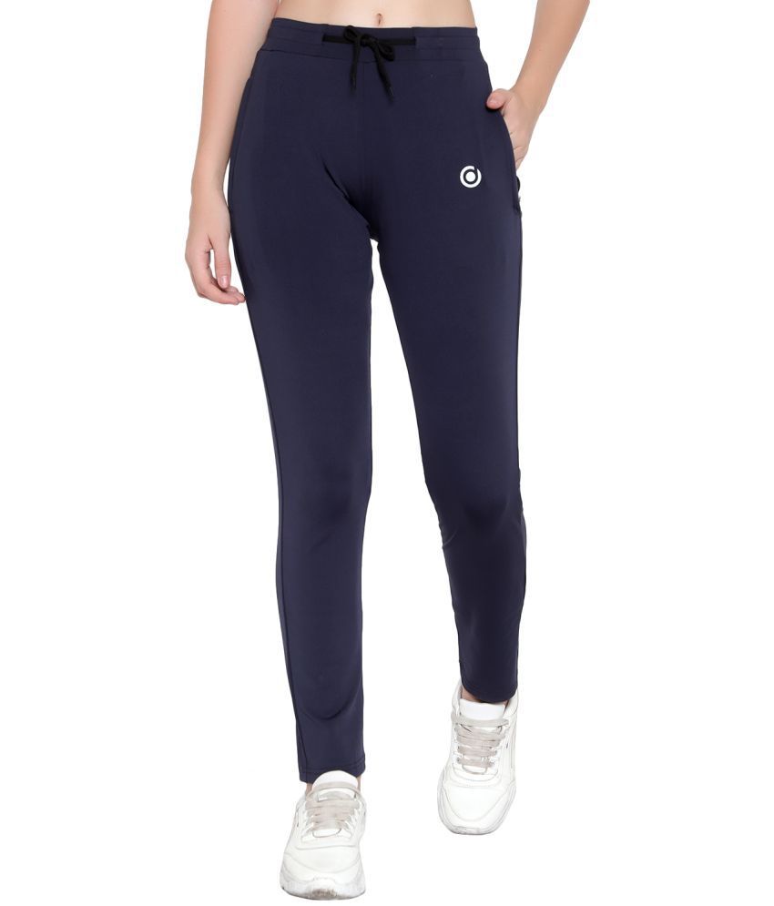     			Diaz - Navy Polyester Women's Cycling Trackpants ( Pack of 1 )