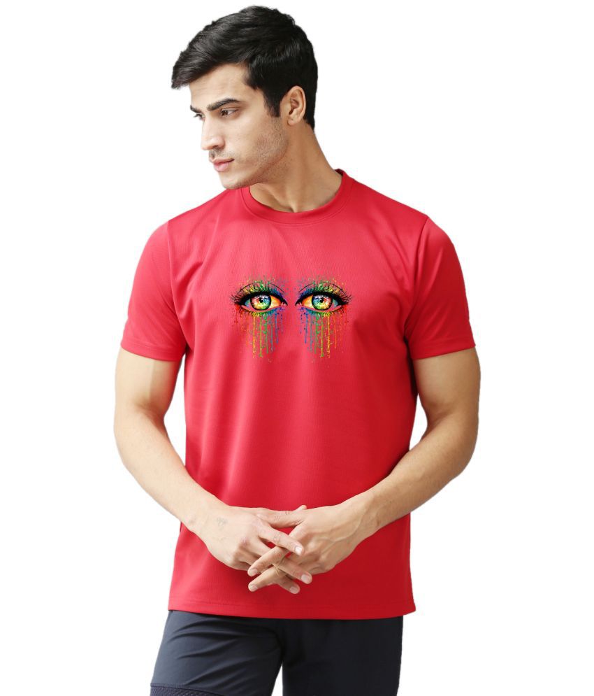     			EPPE - Red Polyester Regular Fit Men's T-Shirt ( Pack of 1 )