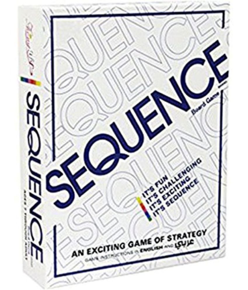    			Sequence Board Game | Make 5 in a Series Card Game | Board Game for All Ages