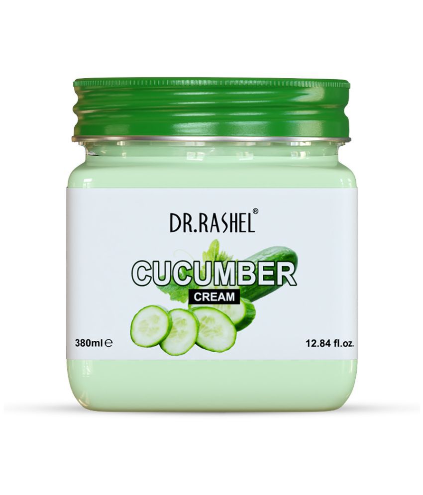     			DR.RASHEL Cucumber Face Body Cream Reduces Pigmentation and Blemishes For Men & Women 380ml