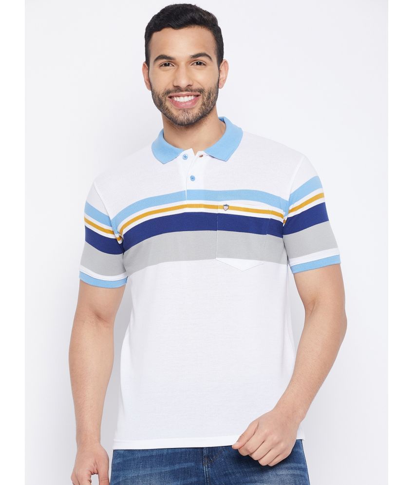     			Duke - Multicolor Cotton Blend Regular Fit Men's Polo T Shirt ( Pack of 1 )