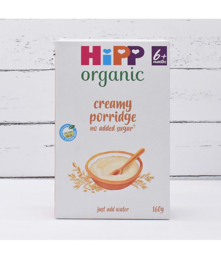     			Hipp Organic Creamy Porridge Infant Cereal for 6 Months + ( 160 gm )