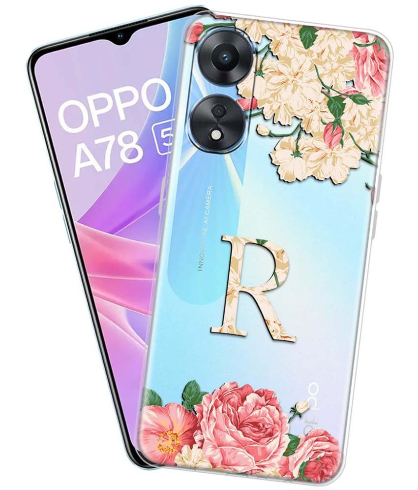     			NBOX - Multicolor Silicon Printed Back Cover Compatible For OPPO A78 5G ( Pack of 1 )