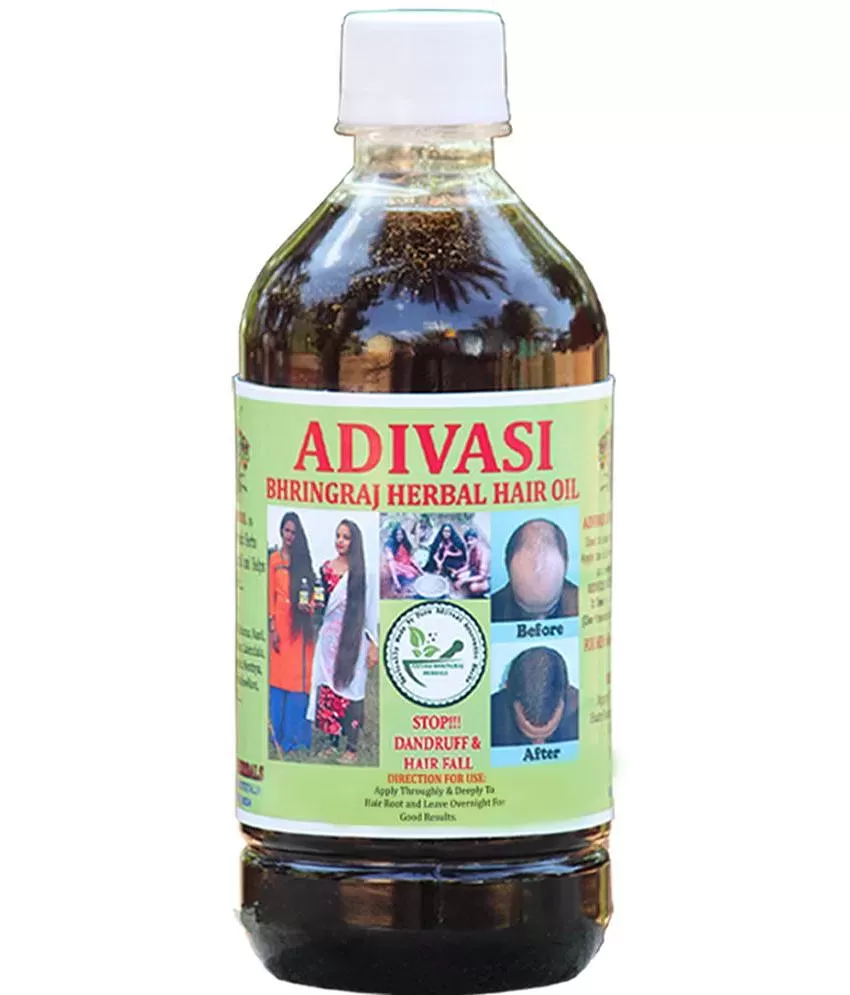 Herbal Natural Adivasi Bhringaraj Ayurvedic Hair Oil 1000ml
