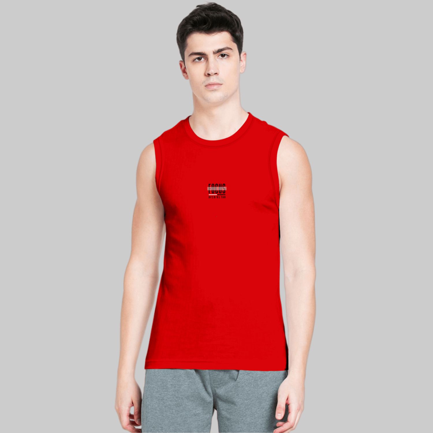     			TAB91 - Red Cotton Blend Regular Fit Men's T-Shirt ( Pack of 1 )
