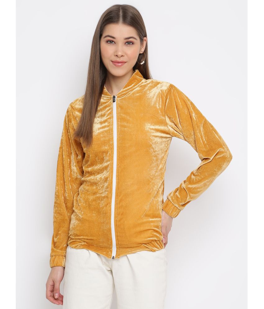 Mayra - Velvet Gold Jackets Pack of 1