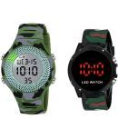 Cosmic - Multicolor Silicon Digital Men's Watch