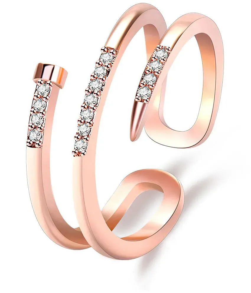 Buy Gold Rings for Women by Fashion Frill Online