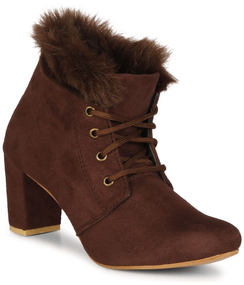     			Commander - Brown Women's Ankle Length Boots