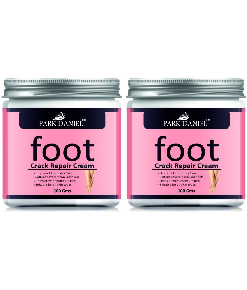     			Park Daniel Cracked Foot Repair Cream For Soft Heels Foot Cream SPF 5 ( 100 g ) Pack of 2