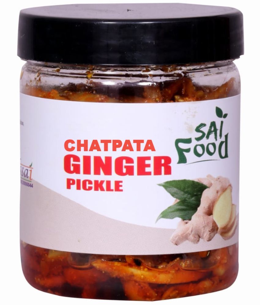     			SAi Food CHATPATA Ginger Pickle Traditional Punjabi Flavor Tasty, Spicy You are Being Served Mother Love Pickle 250 g