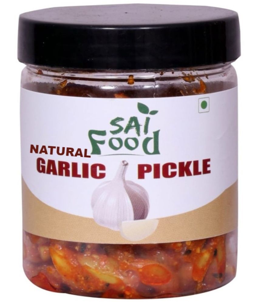     			SAi Food NATURAL Punjabi Garlic Pickle Lashun ka achar ||Traditional Punjabi Flavor, Tasty Pickle 250 g