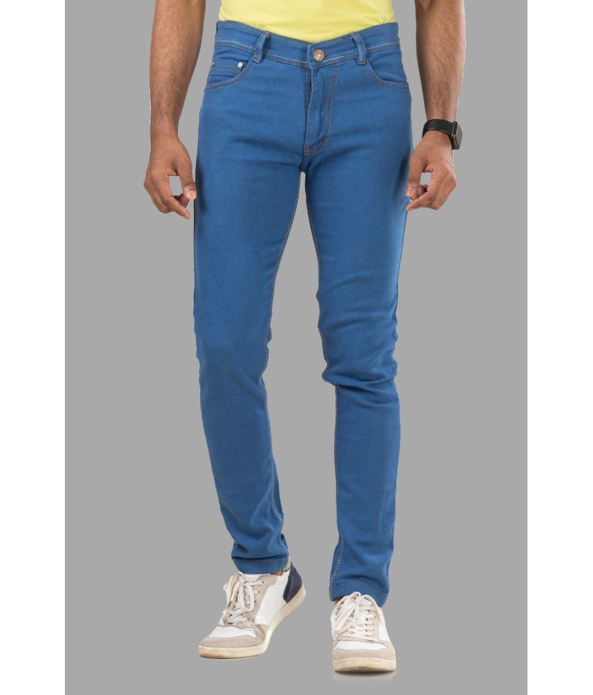     			L,Zard - Blue Denim Slim Fit Men's Jeans ( Pack of 1 )