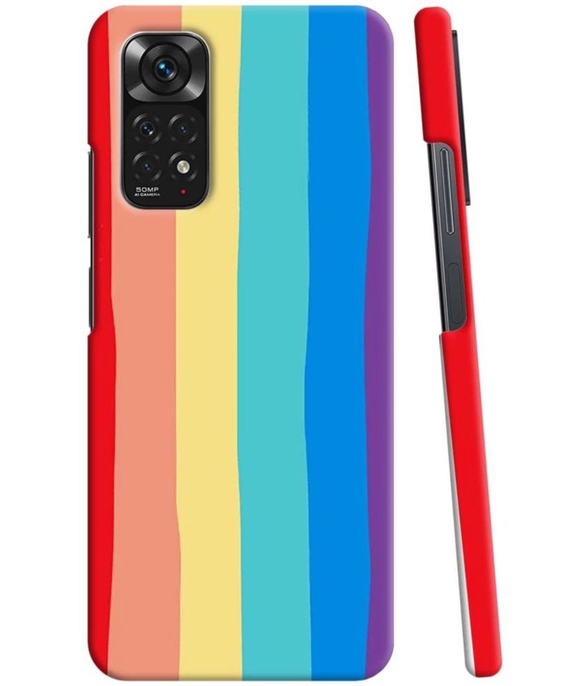     			T4U THINGS4U - Multicolor Polycarbonate Printed Back Cover Compatible For Redmi Note 11S ( Pack of 1 )