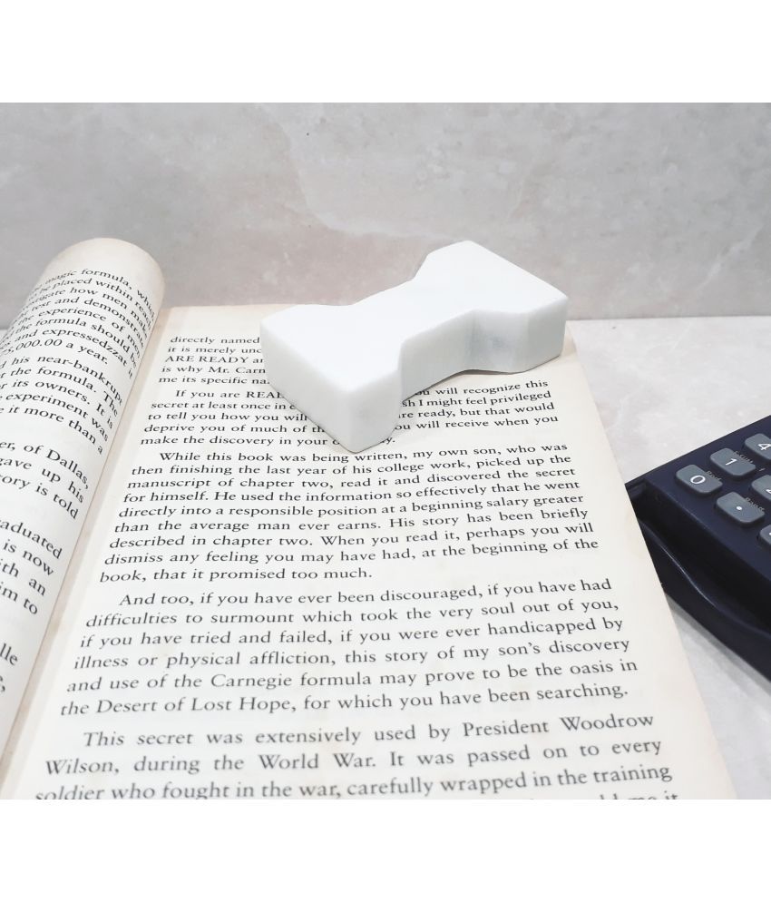     			2 Pc. Set Paper Weight | Natural Marble/Stone Paperweight Brick Shape