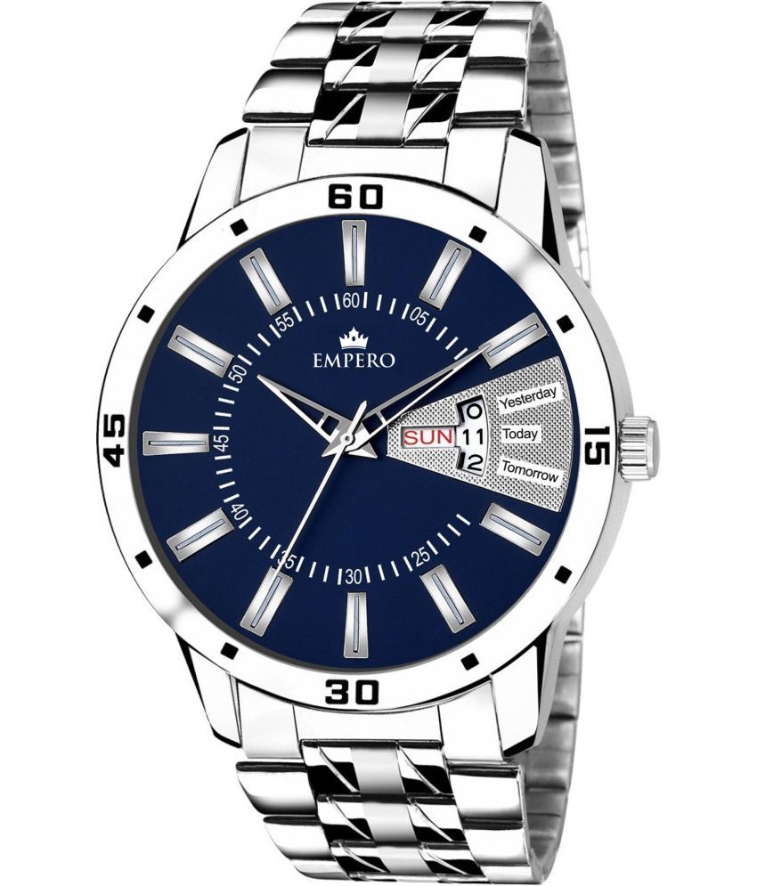     			EMPERO - Silver Stainless Steel Analog Men's Watch