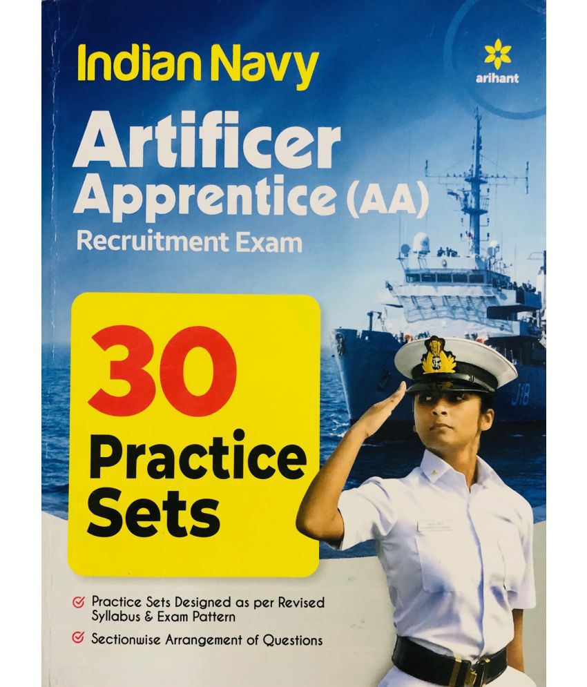     			Indian Navy Artificier Apprentice (AA) 30 Practice Sets