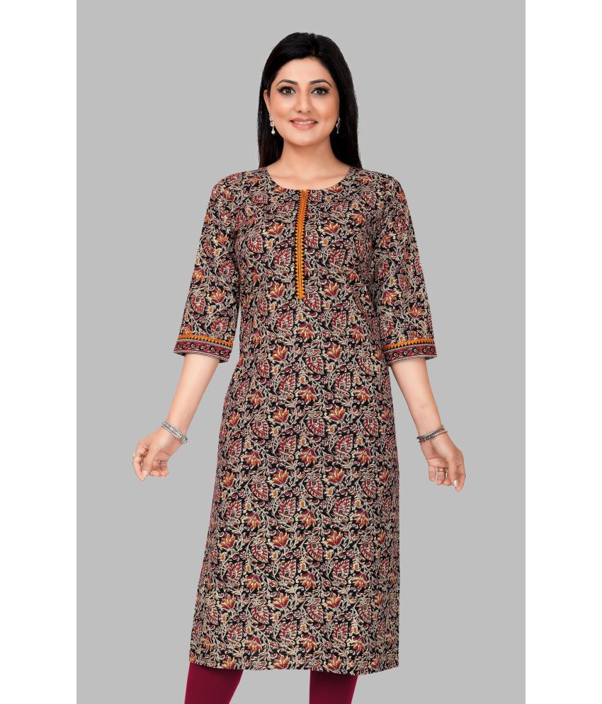     			Meher Impex - Multicoloured Cotton Women's Straight Kurti ( Pack of 1 )