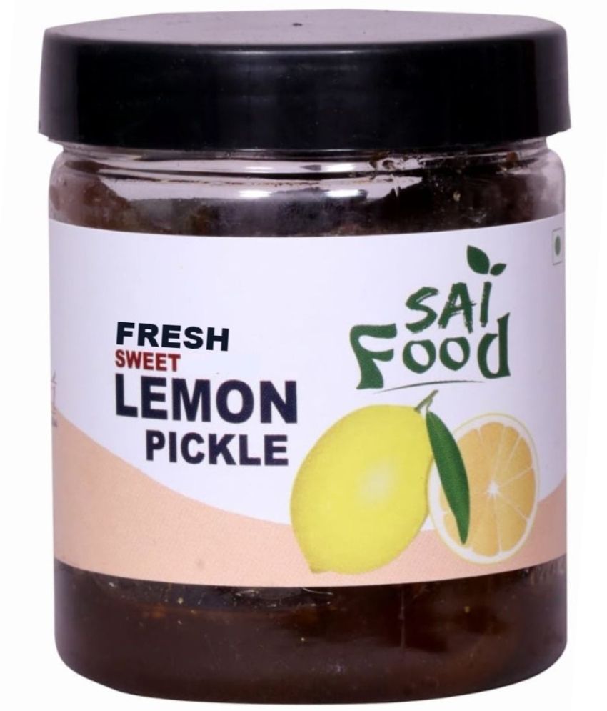     			SAi Food FRESH Masalo Se Bana Chatpata Sweet Moon Lemon Pickle Nimbu Ka Achar Pickle 250 g
