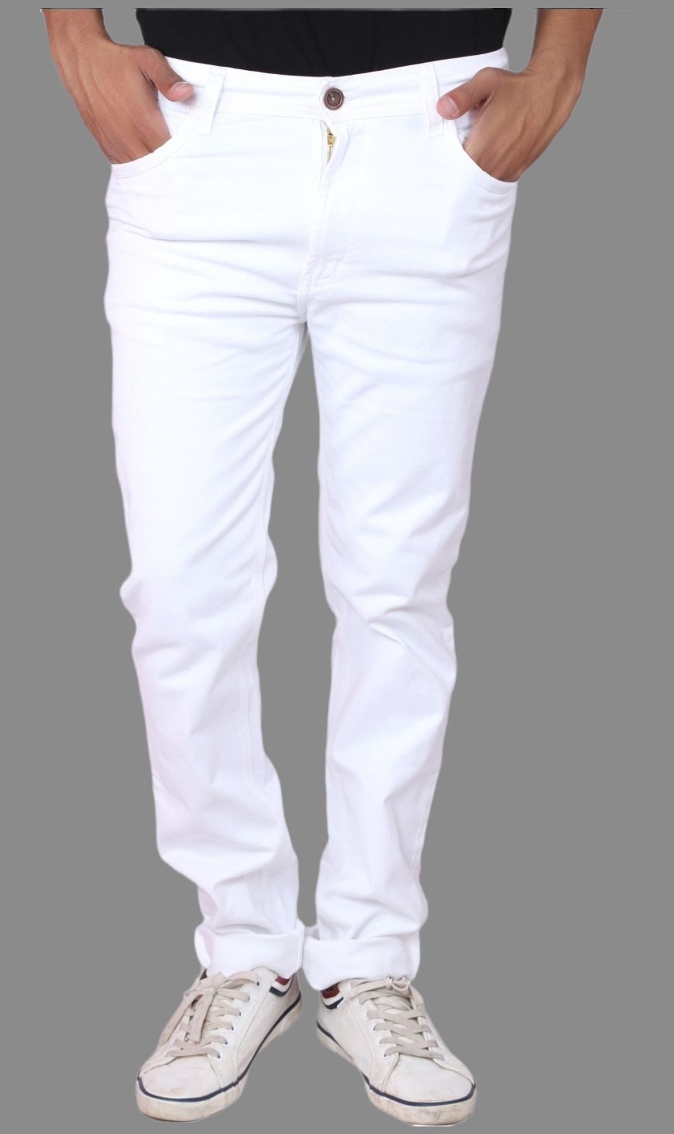     			x20 - White Denim Slim Fit Men's Jeans ( Pack of 1 )