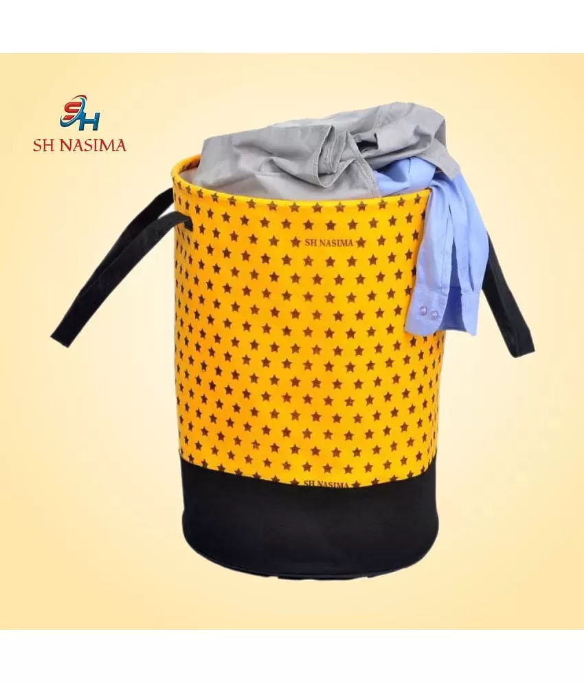 Buy SH.NASIMA MANUFACTURER Blue Non Woven Laundry Bag 45 L Pack of