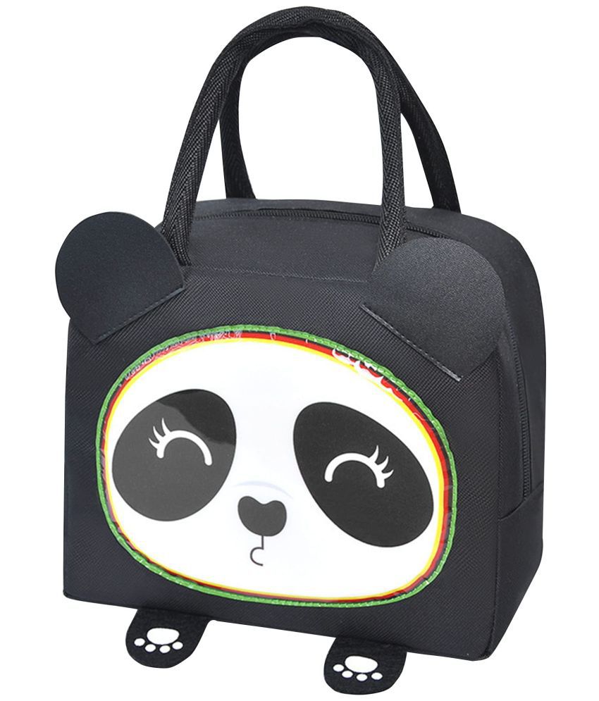     			House Of Quirk - Black Polyester Lunch Bag