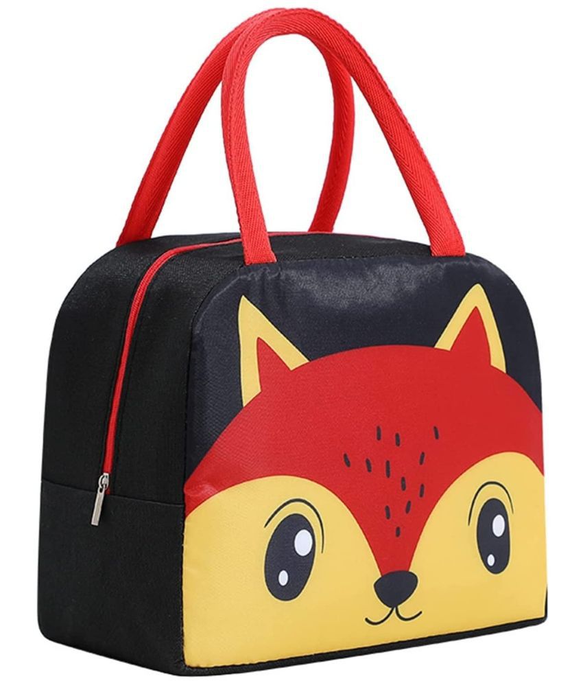     			House Of Quirk - Black Polyester Lunch Bag