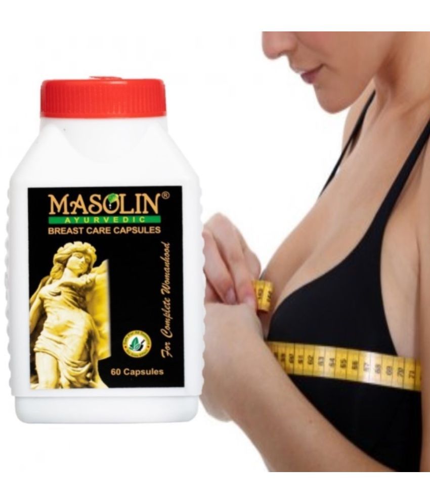     			MASOLIN HERBAL Ayurvedic Brest Growth Capsule 60Caps Capsule 60 no.s Pack Of 1