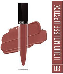 Ronzille Fantastic Long smash mousse liquid lipstick -08