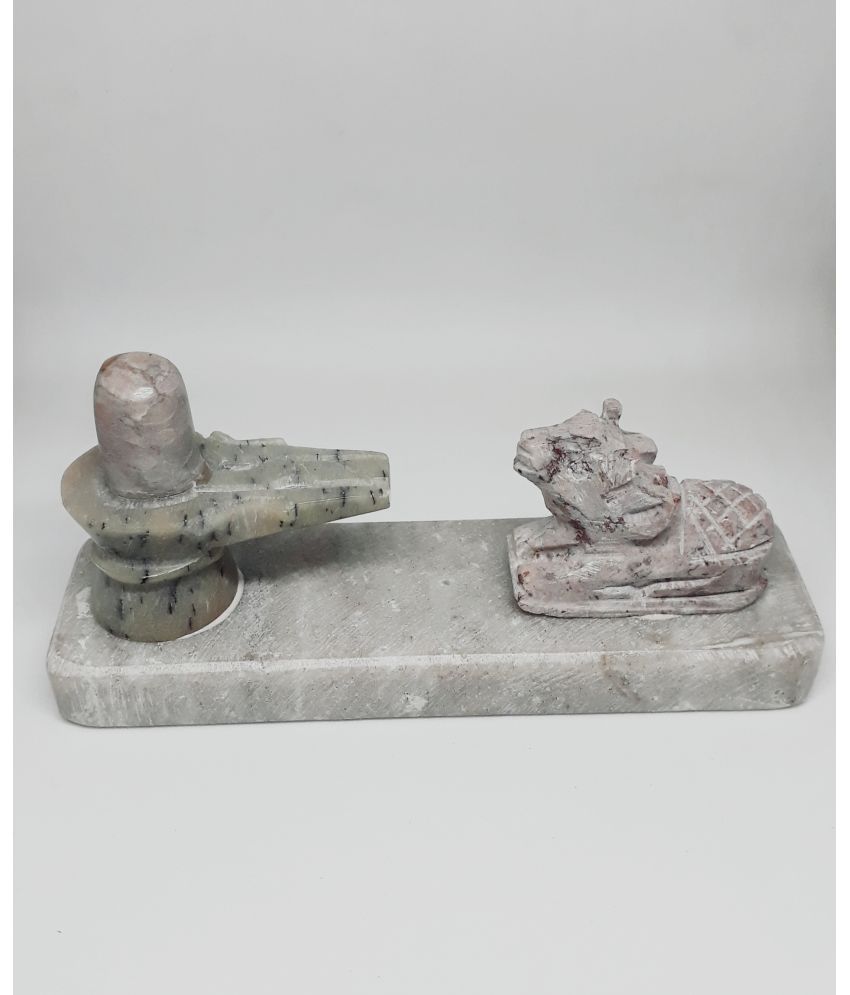    			KRAFT CLOUDS - Marble Nandi Pindi 6 cm Idol