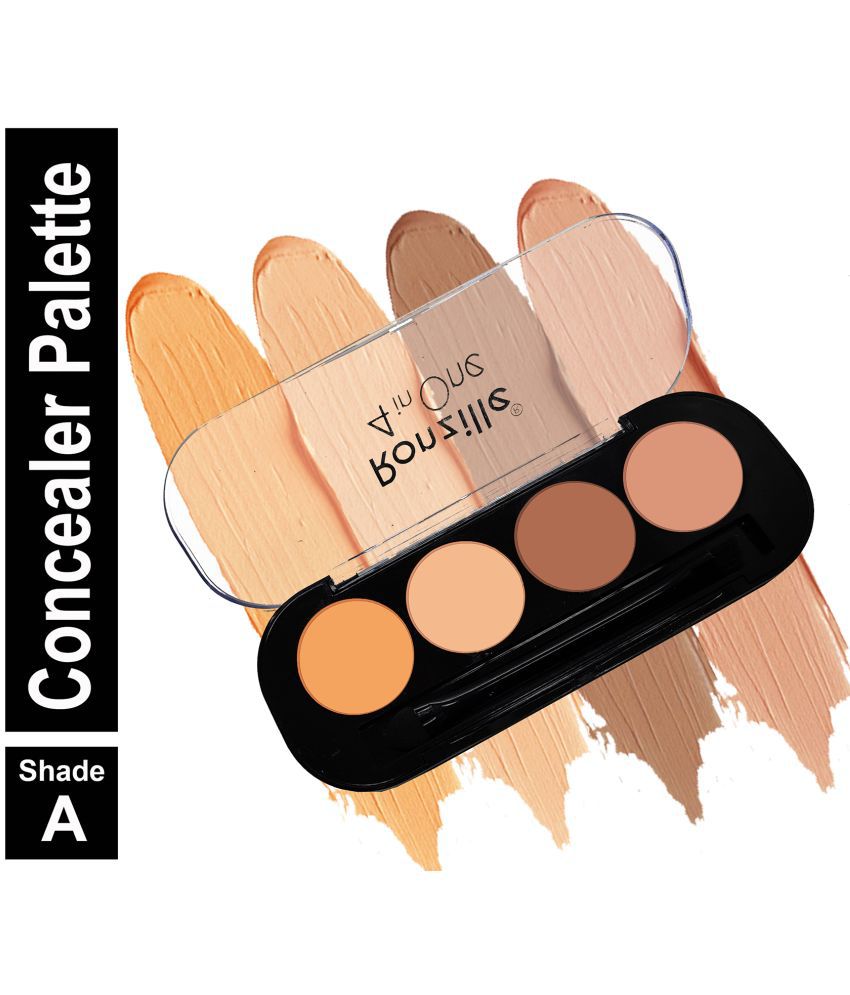     			Ronzille HD Waterproof Concealer Palette 4 in1 Shade -A