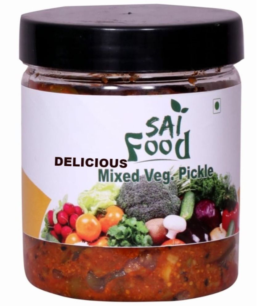     			SAi Food DELICIOUS All in one Mixed Pickle | Traditional Punjabi Flavor, Tasty & Spicy | Mixed achar Pickle 250 g